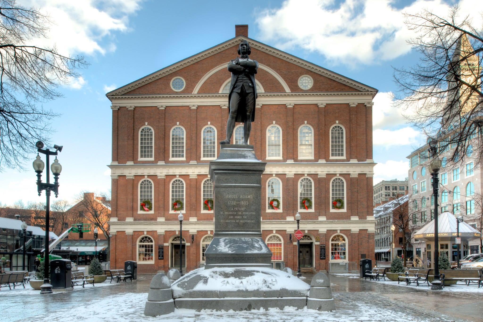 Faneuil Hall in Boston, Massachusetts